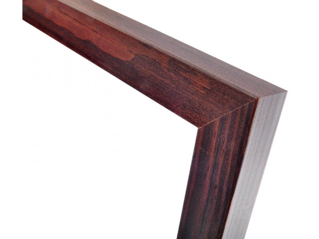 Detail dřevěného rámečku natura